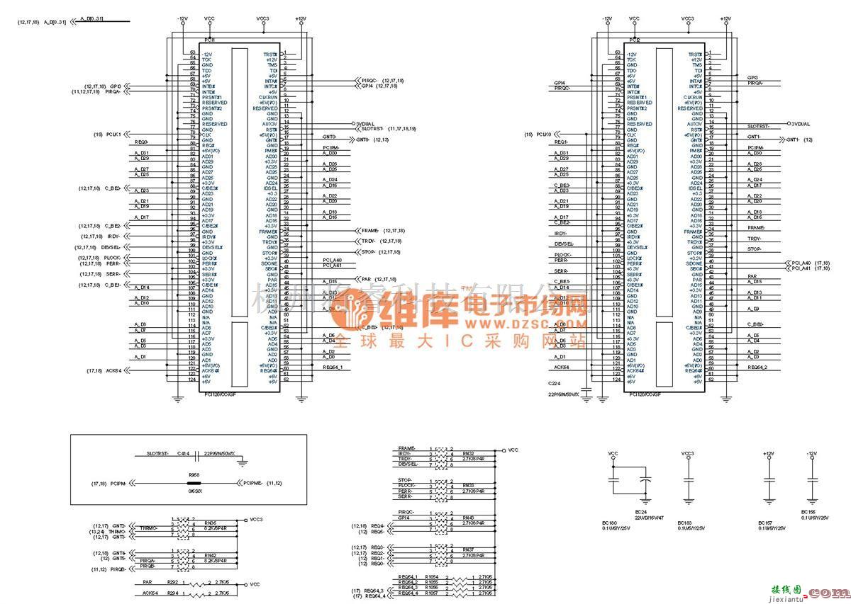 综合电路中的6OXT(1.0)电脑主板电路图_16  第1张