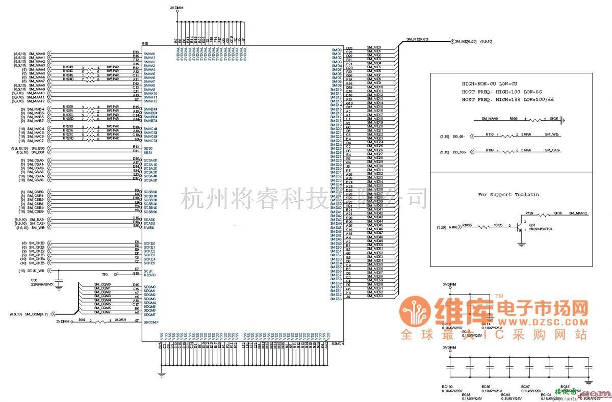 综合电路中的6OXT(1.0)电脑主板电路图_06  第1张