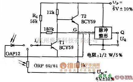 光栅/光放大器中的数字电路用光栅电路图  第1张