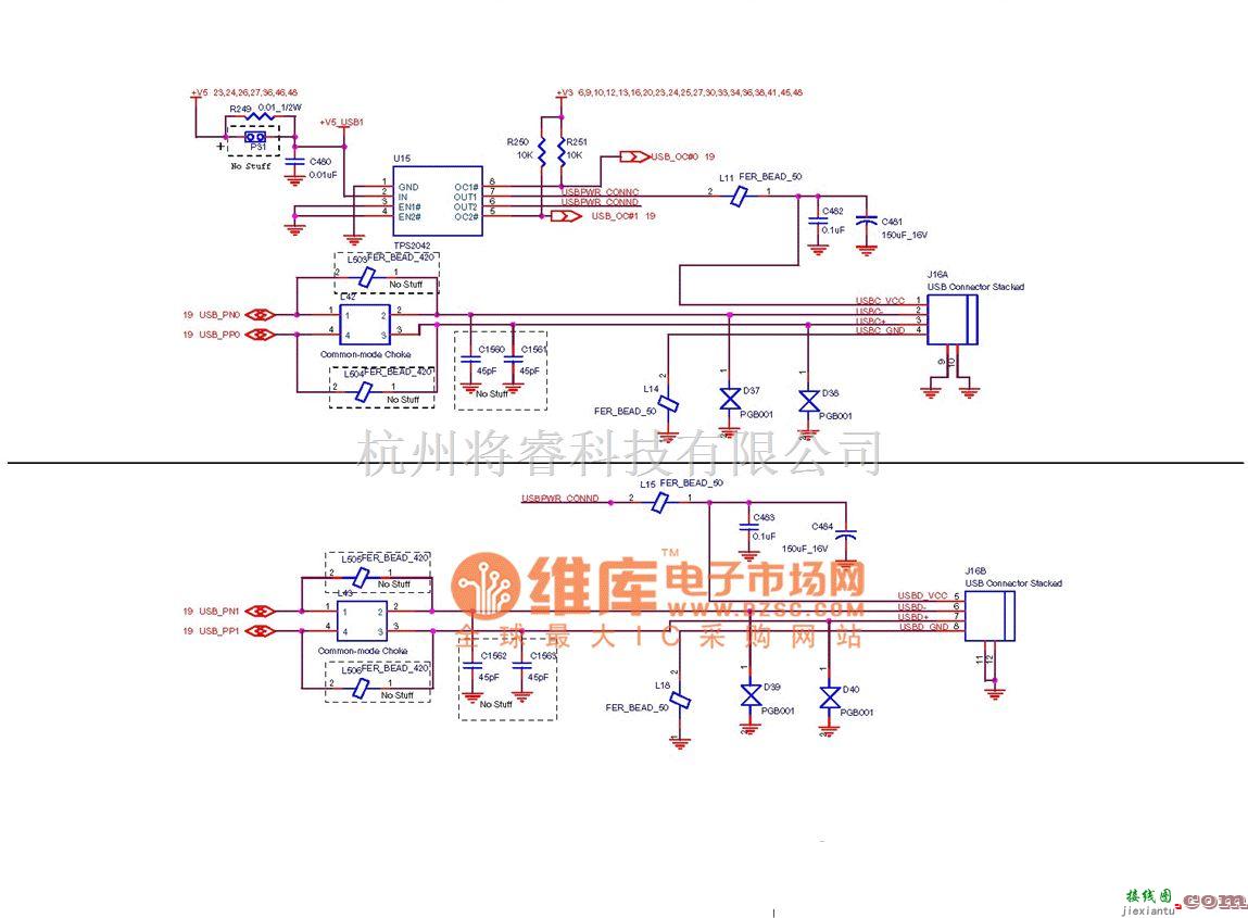 综合电路中的电脑主板830_22 电路图  第1张