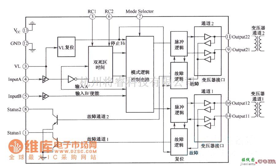 IGBT应用电路中的LDl001的结构电路图  第1张