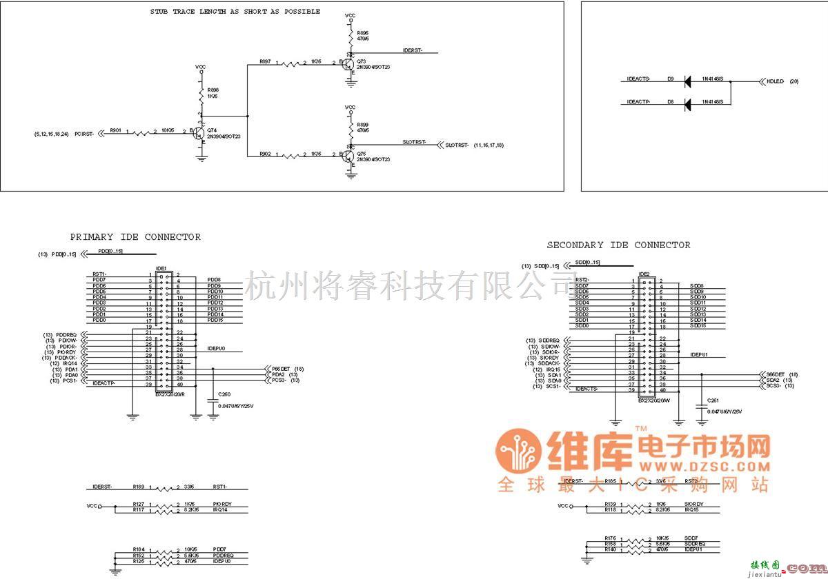 综合电路中的6OXT(1.0)电脑主板电路图_19  第1张