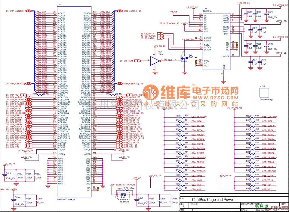 综合电路中的电脑主板830_26 电路图  第1张