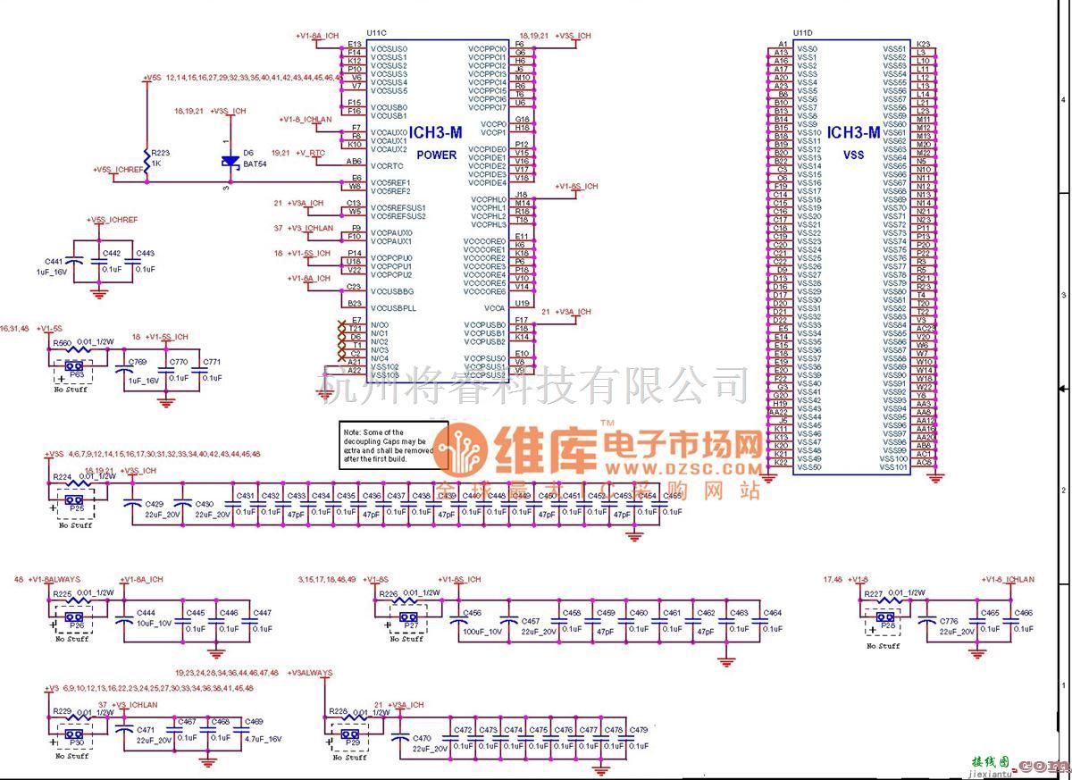 综合电路中的电脑主板830_20电路图  第1张