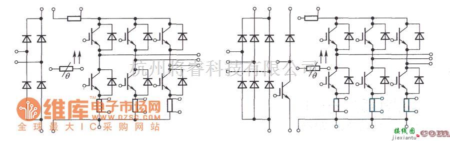 IGBT应用电路中的标准MiniSkiiP电路图  第1张