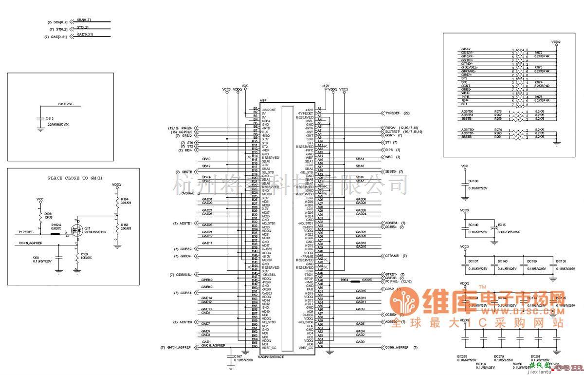 综合电路中的6OXT(1.0)电脑主板电路图_10  第1张