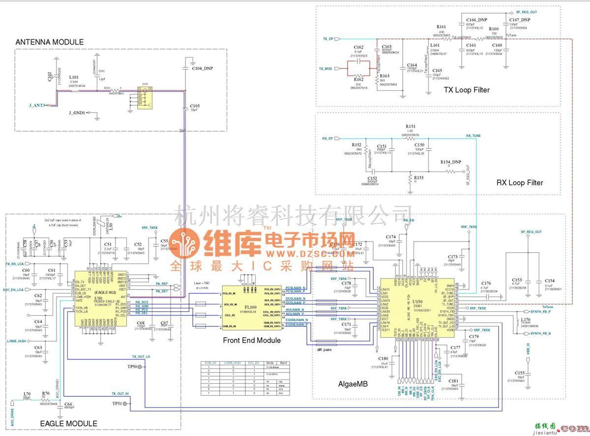 综合电路中的MOTO_E680I线路图_1  第1张