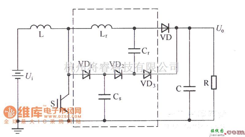 IGBT应用电路中的新型无源无损软开关Boost变换器电路图  第1张