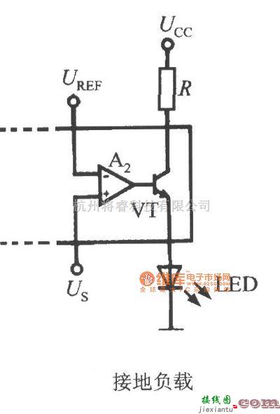 转速、角速度、加速度传感器中的接地负载电路图  第1张