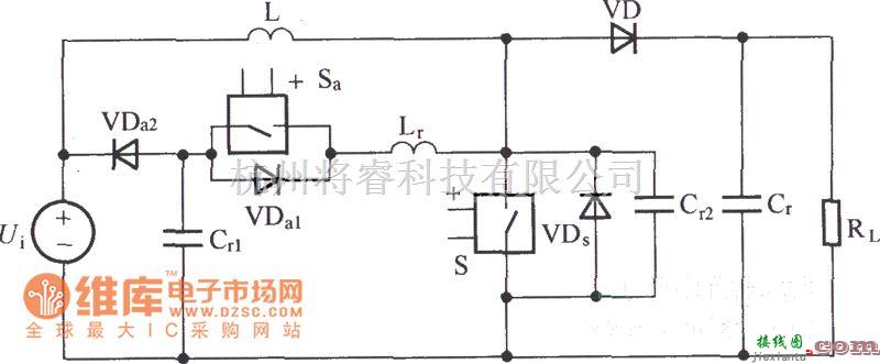 IGBT应用电路中的ZCZVT-PWM变换器电路图  第1张