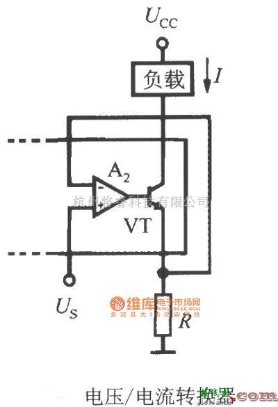 转速、角速度、加速度传感器中的电压／电流转换器电路图  第1张