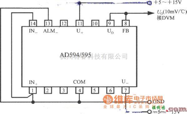 磁场、电场传感器中的产生S／R(置位/复位)脉冲电路(集成磁场传感器HMC1001/1002)电路图  第1张