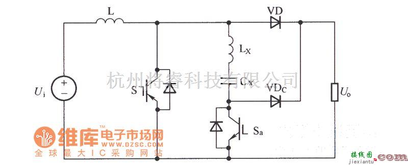 IGBT应用电路中的普通的ZCT-PWM变换器电路图  第1张