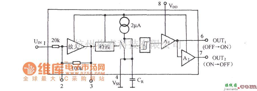 自动控制中的用NJM2072D的声控音乐插座电路(一)电路图  第2张