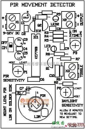 单片机制作中的KC778B-一种经济的PIR处理芯片电路图二  第1张