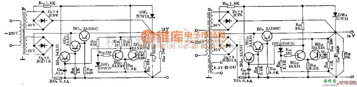 仪器仪表中的晶体管金属检测仪电路图二  第1张