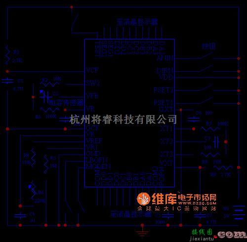 温度传感电路中的典型电路图  第1张