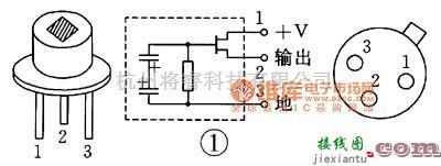 报警控制中的热释电红外语言告警器电路图  第1张