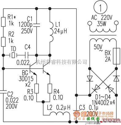 开关电路中的声控开关电路图  第1张