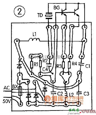 开关电路中的多功能喷泉盆景元件选择与制作电路图  第1张