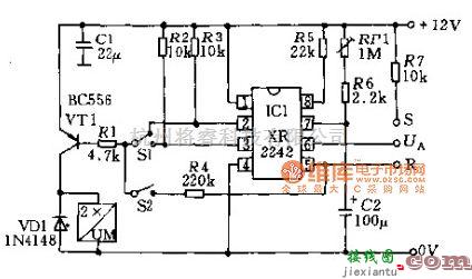 开关电路中的定时开关电路电路图  第1张