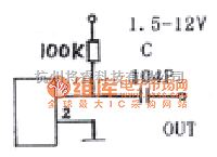 特种集成传感器中的ＮＤ专用传感器实际应用电路图  第1张