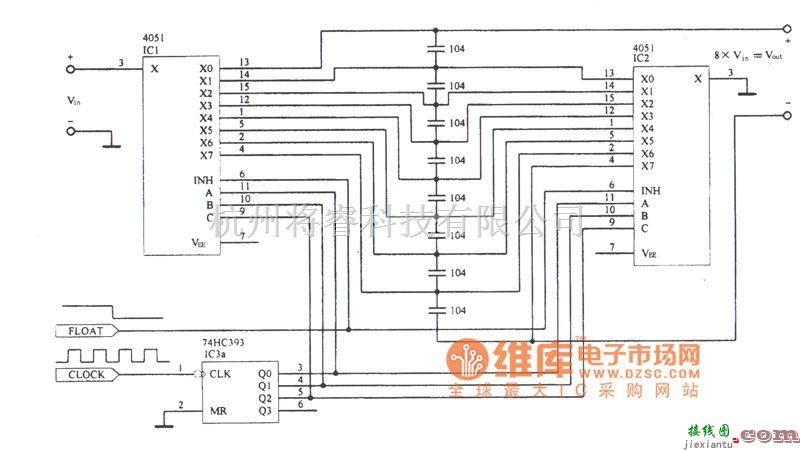 数字电路中的数字电路组成的放大电路图  第1张