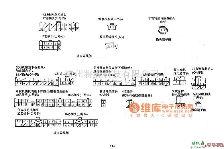 本田中的雅阁ABS电路图5  第2张