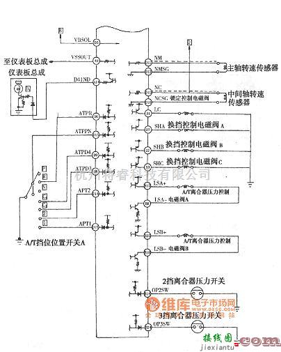 本田中的本田奥德赛4缸发动机电控系统电路图  第3张