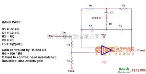 运算放大电路中的运算单运放实现电路图  第1张