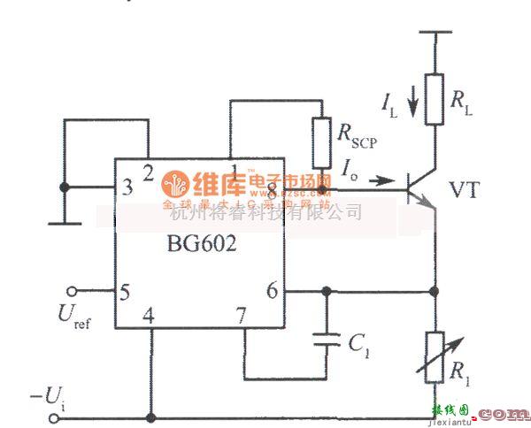 稳压电源中的BG602组成的可调恒流源电路图  第1张