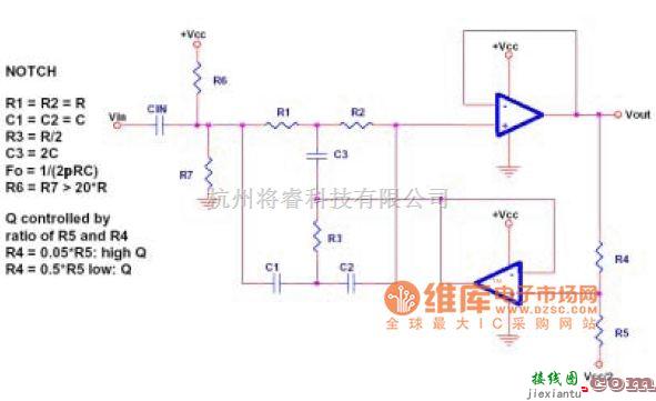 运算放大电路中的双运放实现电路图三  第1张