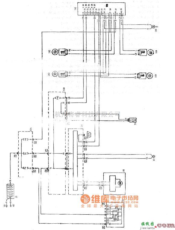 菲亚特中的西耶那ABS电路图  第1张