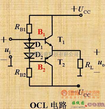 调节/测量放大电路中的OCL基本放大电路图一  第1张