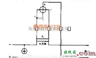 调制、阻抗变换电路中的直流电度表通过分流器接线一法电路图  第1张