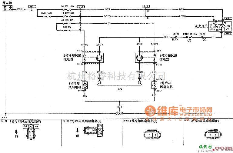 宝马中的宝马M6轿车发动机电路图  第8张