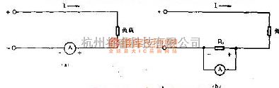 调制、阻抗变换电路中的直流电流表的接线方法电路图  第1张