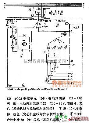 红旗中的红旗世纪星发动机电路图  第1张