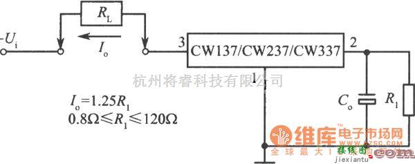 恒流源中的CW137组成的恒流源电路图  第1张