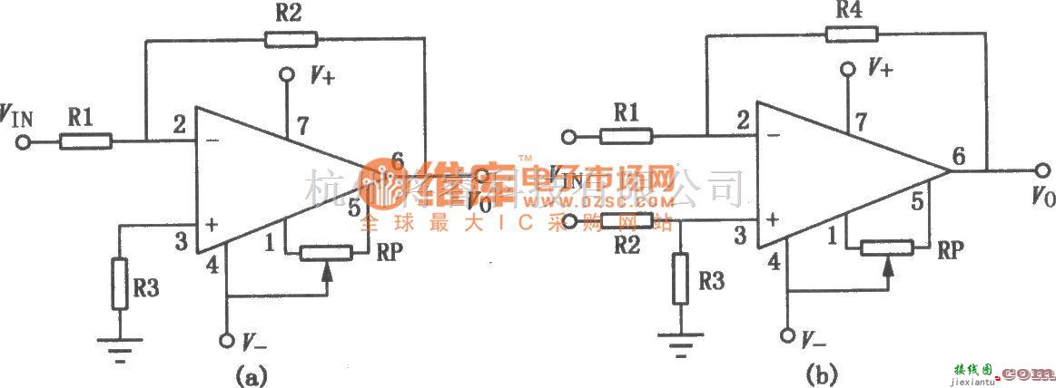 运算放大电路中的CFl55系列双电源高输入阻抗单运放电路图  第1张