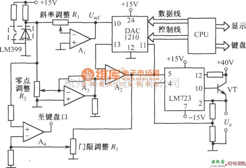 电源电路中的KBC-Ⅱ型可编程电源电路图  第1张