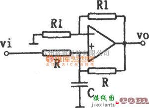 运算放大电路中的同相积分器电路图  第1张