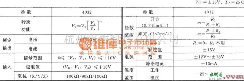 运算放大电路中的乘法电路1(4302)电路图  第2张