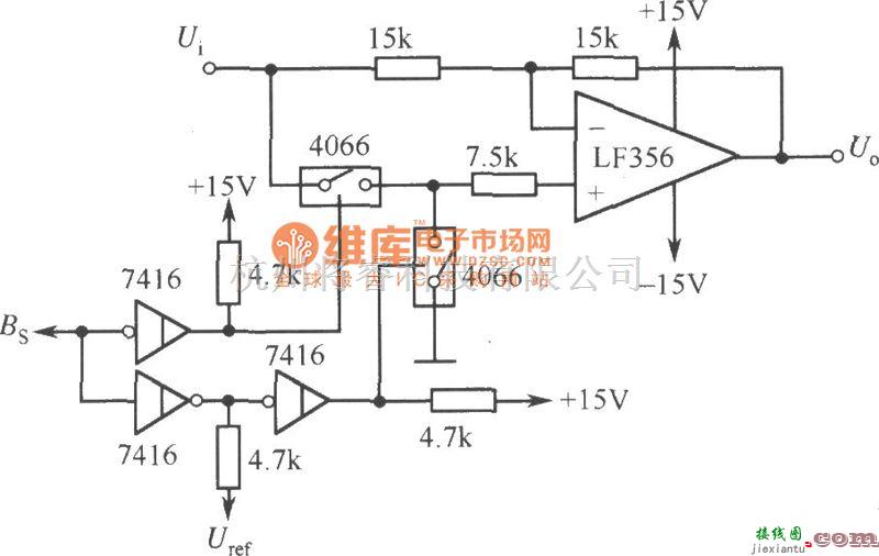 电源电路中的数字设定型标准电源电路(CD4516、μA723C)电路图  第3张