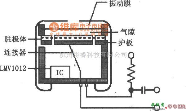 分立元件放大中的LMV1012-07／15／25高增益话筒放大器电路图  第1张