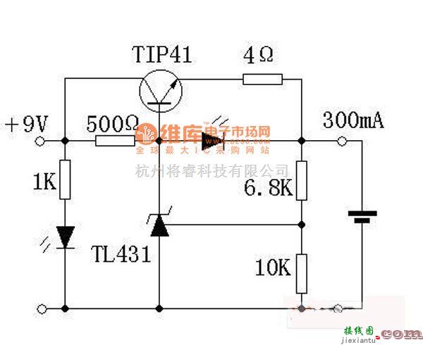 充电电路中的简单实用的锂电充电器图  第1张