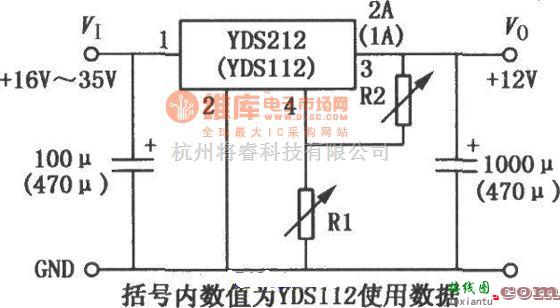 电源电路中的YDS100／200开关电源集成电路  第1张