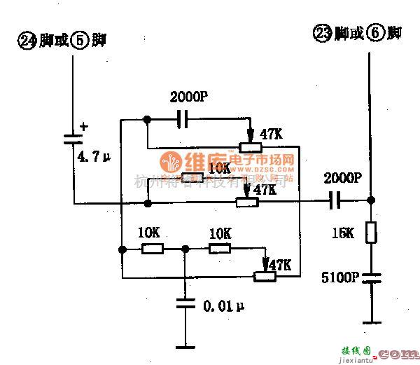 电源电路中的LAG665-单片立体声放音集成电路图  第4张