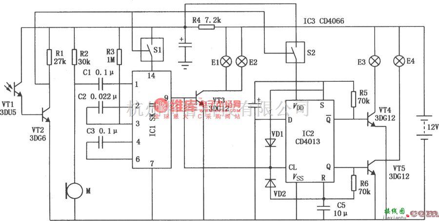 专用测量/显示电路中的公路夜间自动电子路标  第1张