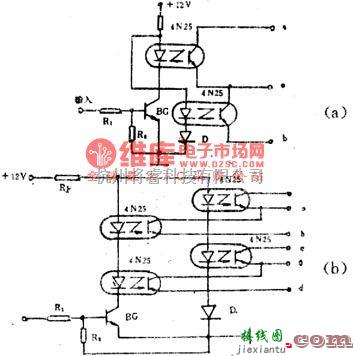 光电耦合器中的光电耦合器及其应用电路图  第5张